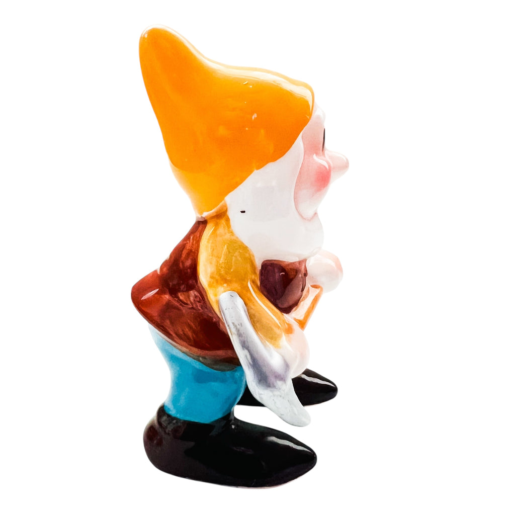 Vintage Disney Happy Snow White Dwarf Figurine