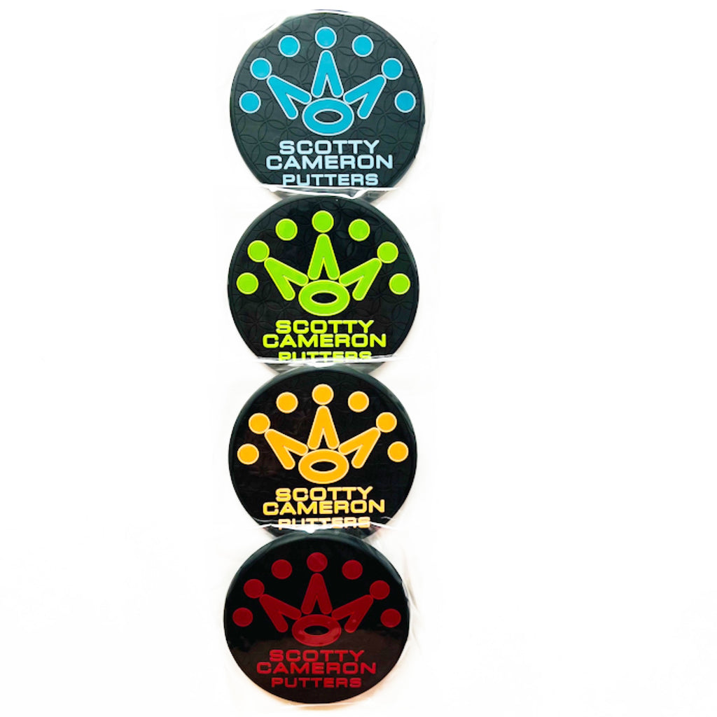 Scotty Cameron Gallery 7 Point Crown Rubber Coasters