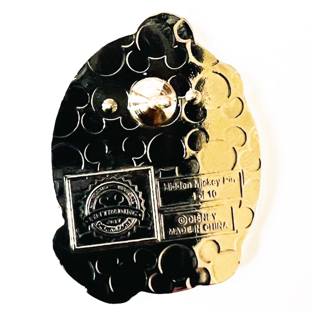 Disney Silhouette Mickey Mouse Walking Hidden Mickey Pin