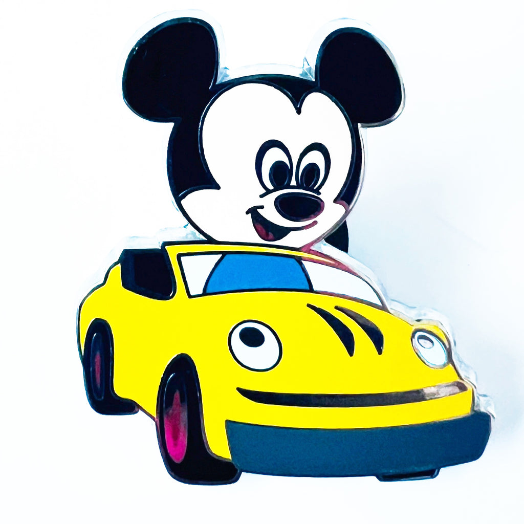 Disney Mickey Mouse Baby Characters in Vehicles Autopia Pin
