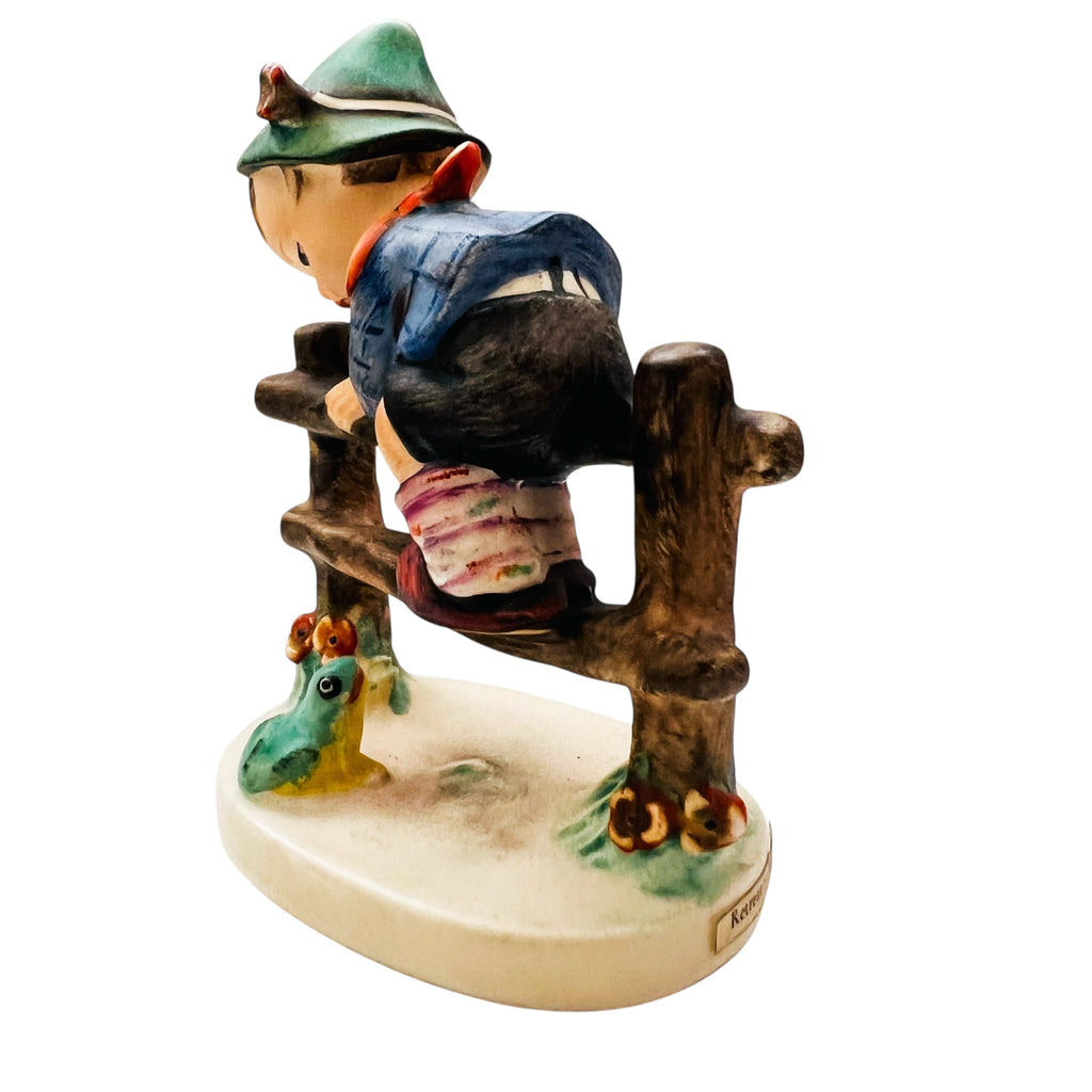 Vintage Hummel Goebel Retreat to Safety Boy Germany Figurine