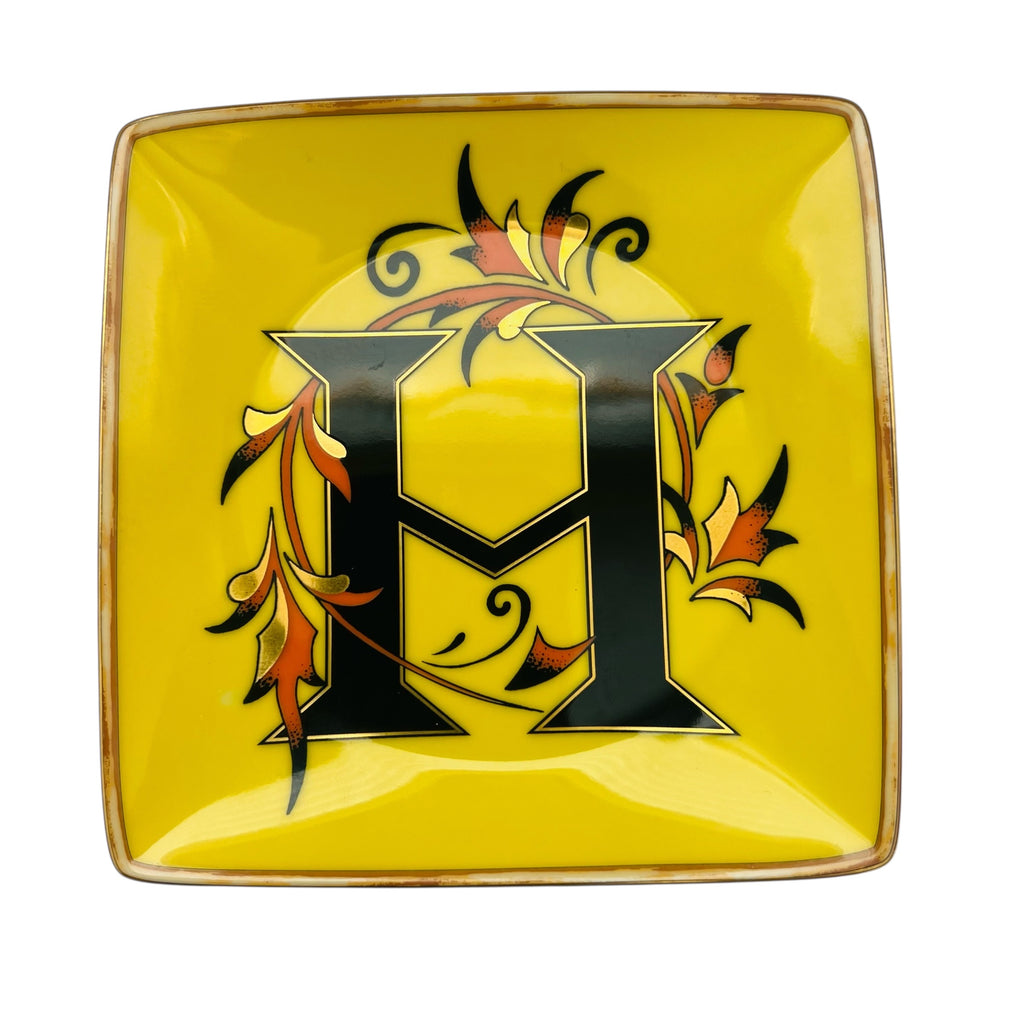Versace by Rosenthal Holiday Alphabet -H-Canape Dish