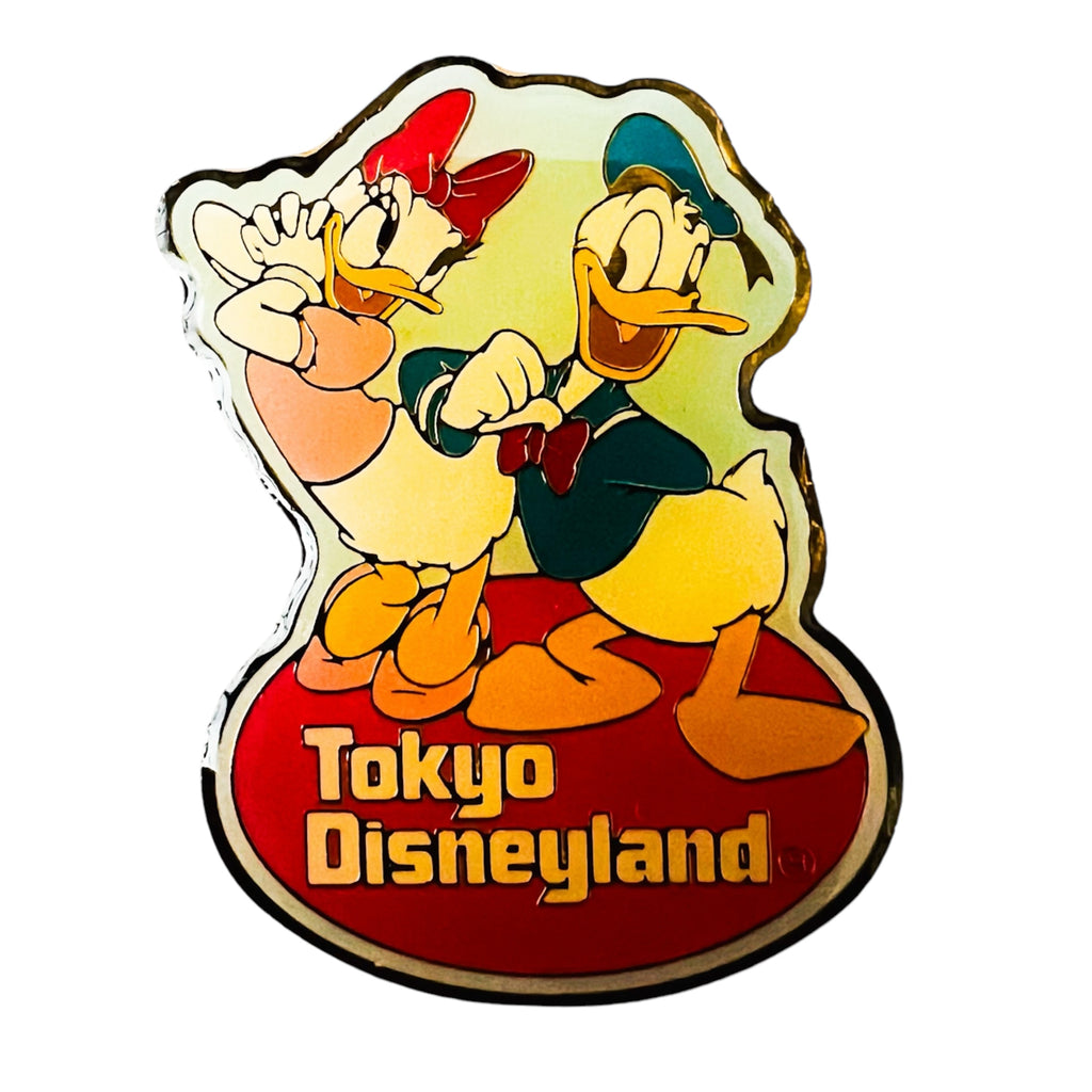 Disney TDR Tokyo Disney Resort Donald & Daisy Duck Pin