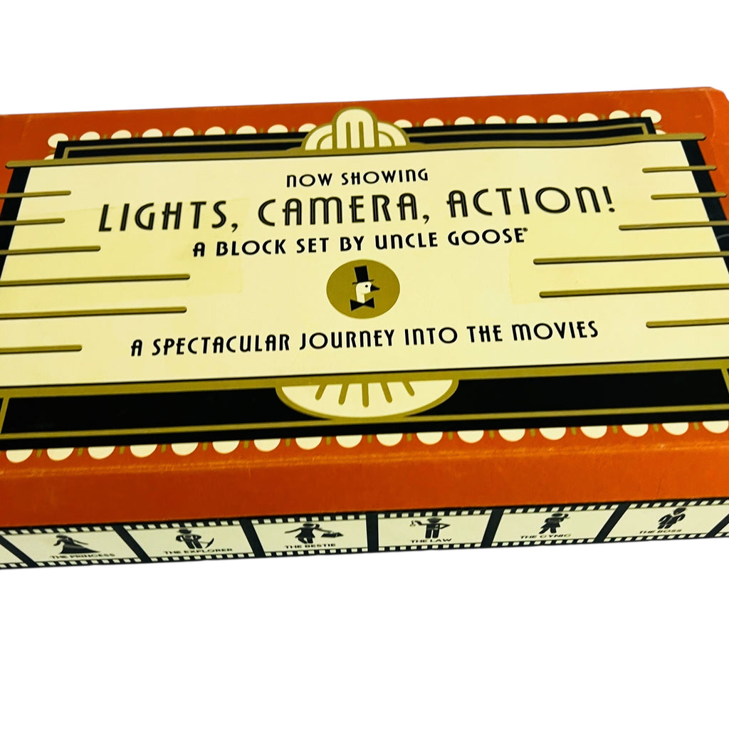 Uncle Goose Lights, Camera, Action! Blocks