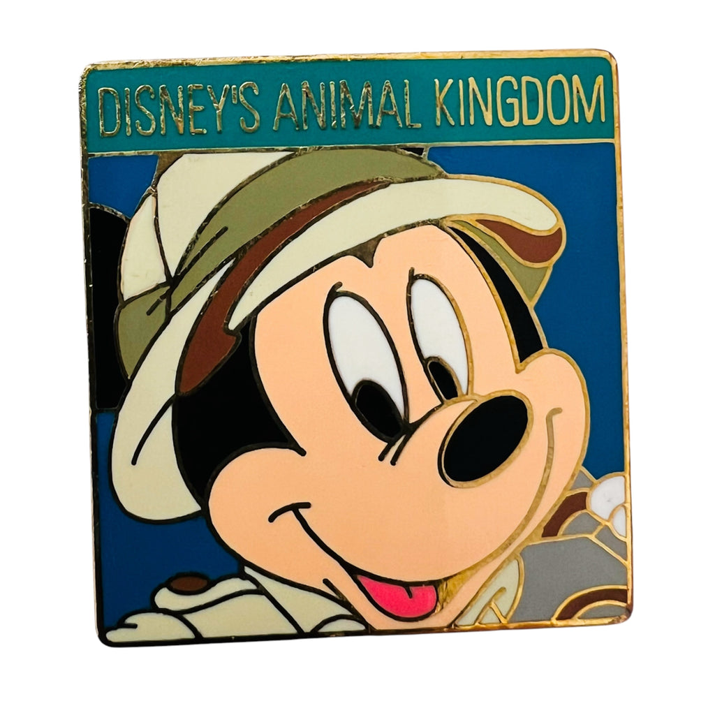 Disney Animal Kingdom Mickey Mouse Safari Pin