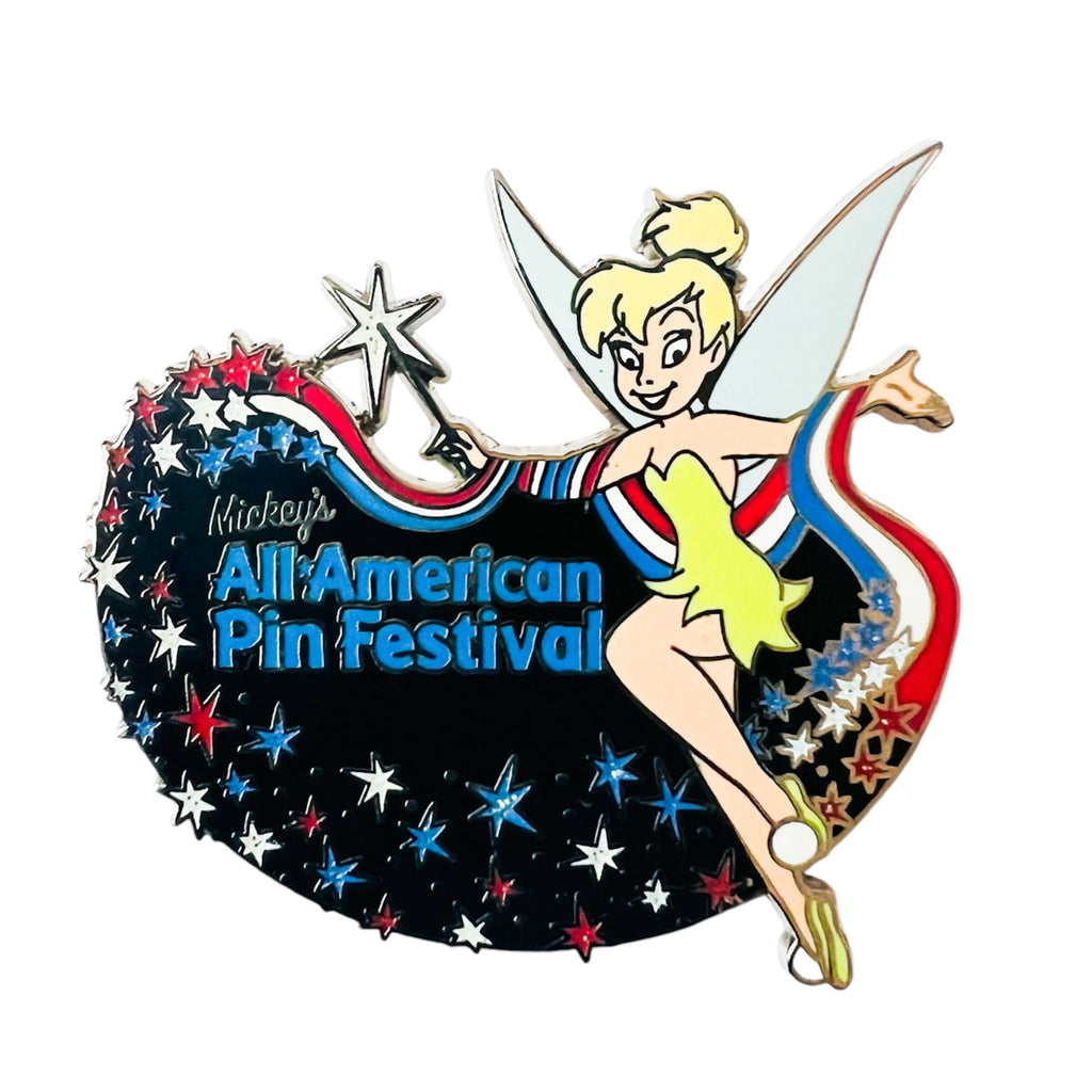 Disney Mickey's All American Pin Festival 2003 Tinker Bell Passholder Exclusive LE Disneyland Resort Pin