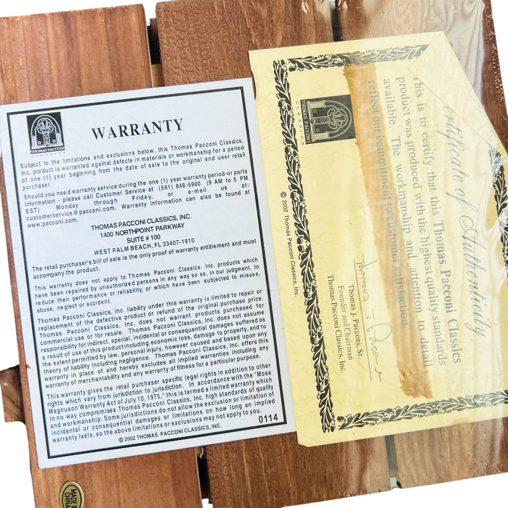 Vintage Thomas Pacconi Classics 6 Blown Glass Christmas 2002 Ornaments