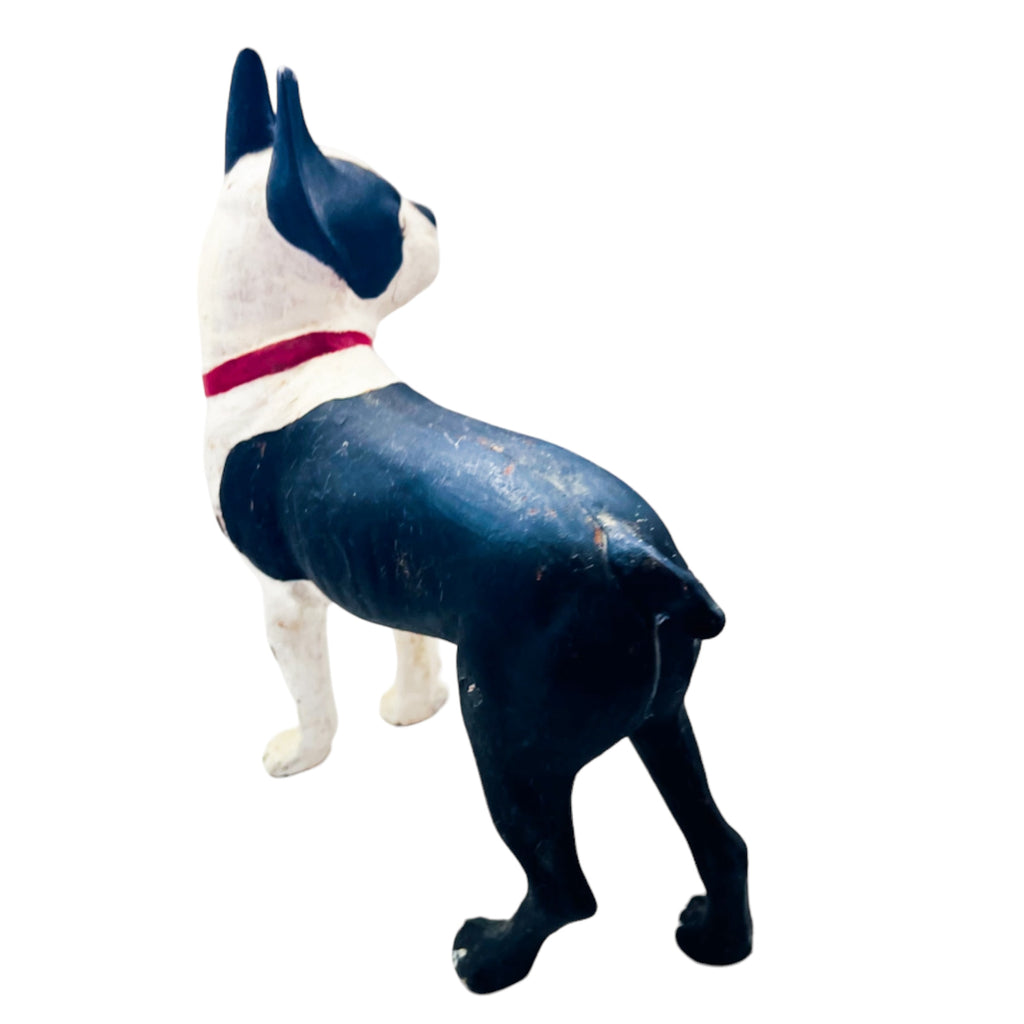 Antique Cast Iron Boston Terrier Doorstop