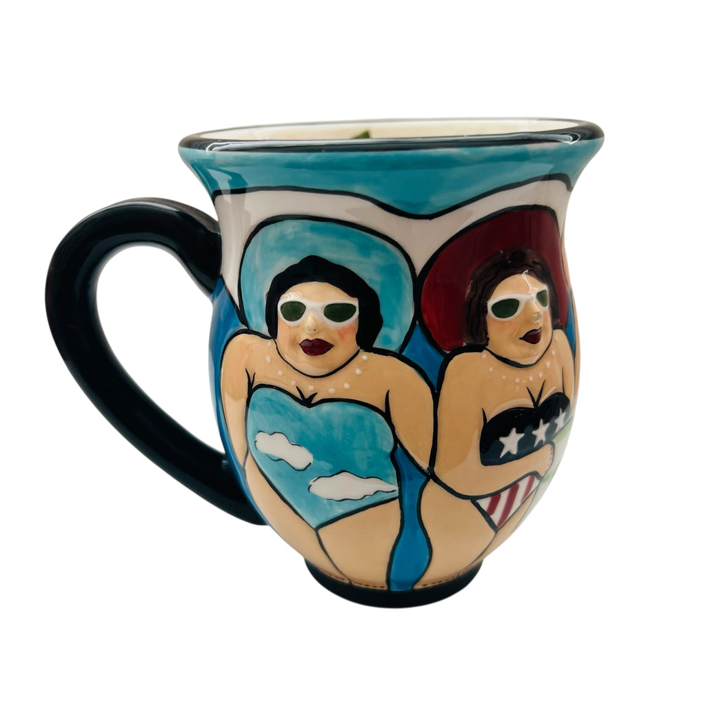 Westland Giftware Funseekers The Girls Bikini 3D Coffee Mug