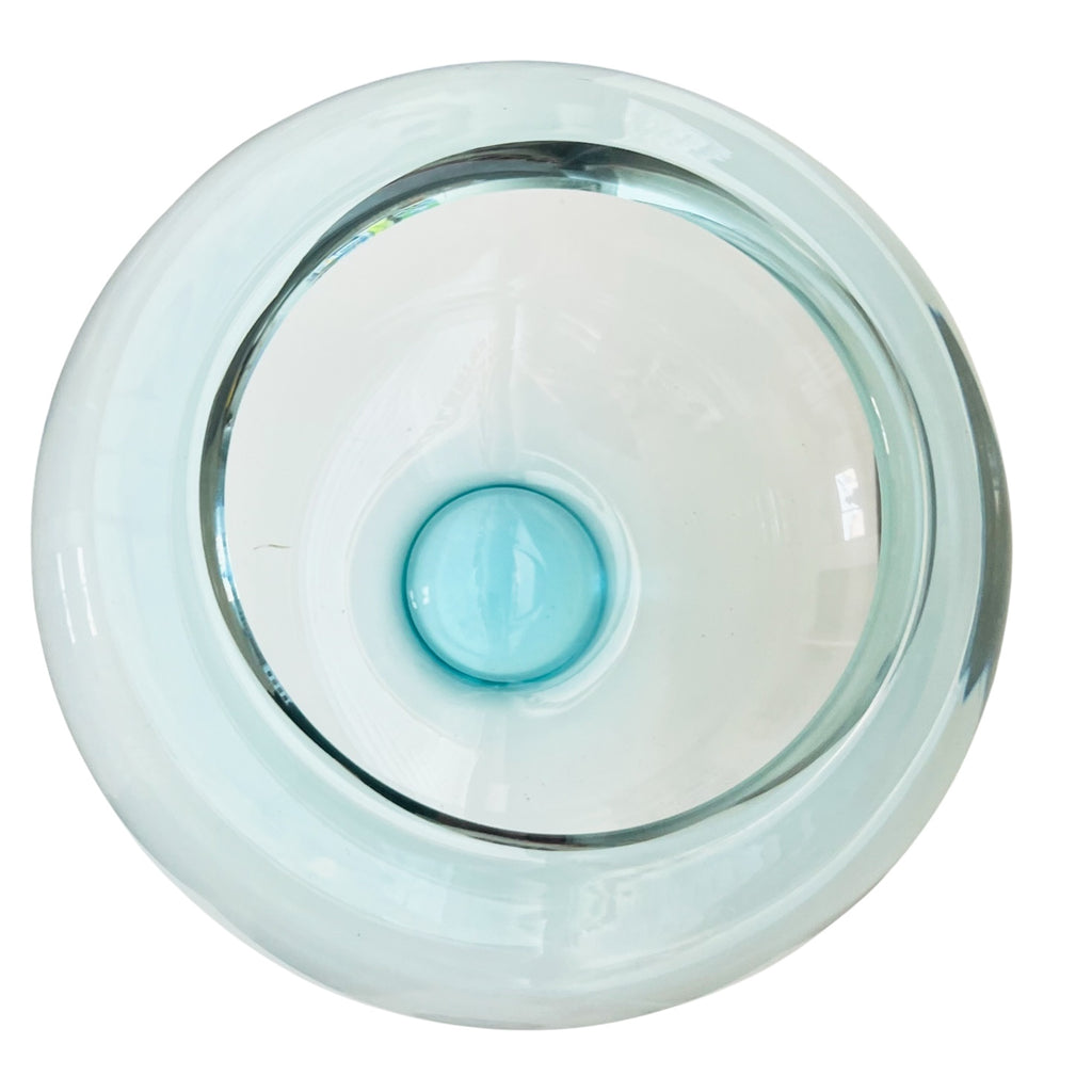 Royal Copenhagen Holmegaard Large Crystal bowl by Per Lutken