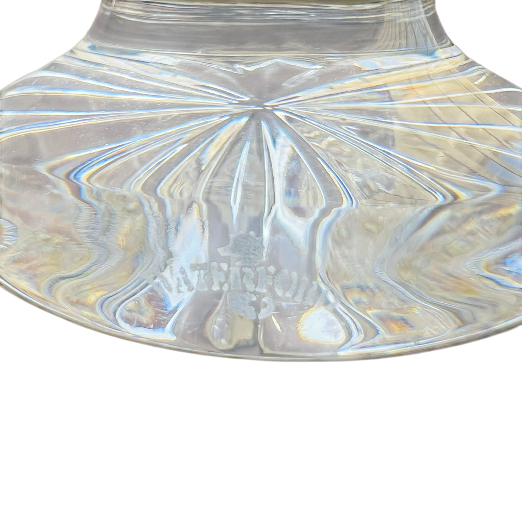 Vintage Waterford Crystal Pedestal Footed Vase