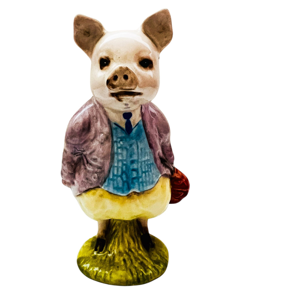 Beatrix Potter’s Pigling Bland Beswick F. Warne & Co Figurine