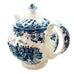 Johnson Brothers Coaching Scenes Blue England Teapot & Lid