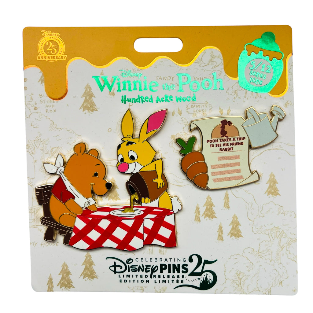 Disney Winnie The Pooh Hundred Acre Wood Series 5/12 LR Pin Set