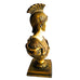 Vintage Roman Centurion Statue Bust Sculpture