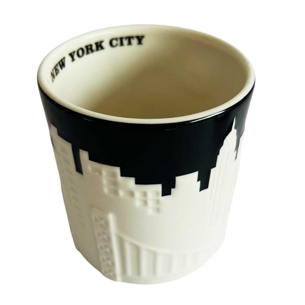 Starbucks New York City Collector Series 3D Skyline Taxi Cab Coffee Mug