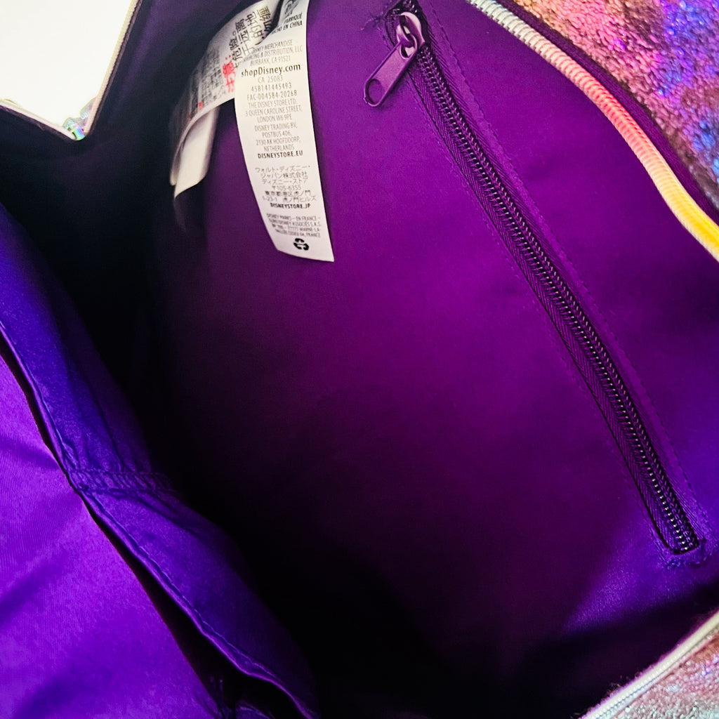 Disney Store Raya and The Last Dragon Iridescent/Holographic Backpack