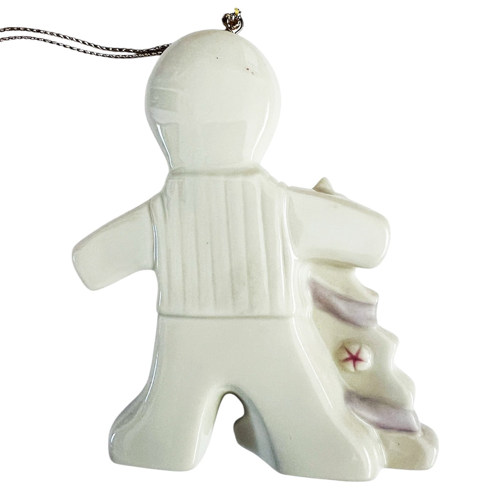 Lenox Gingerbread Man Tree 2001 Holiday A Gingerbread Christmas Ornament