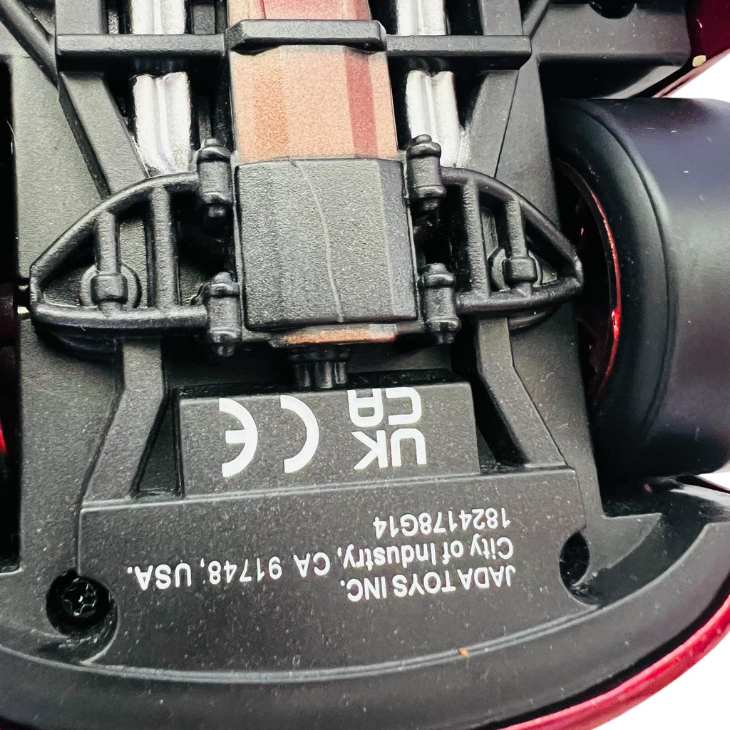 JADA Toys Disney Pixar Cars Crusing Lighting McQueen Red 1:24 Diecast