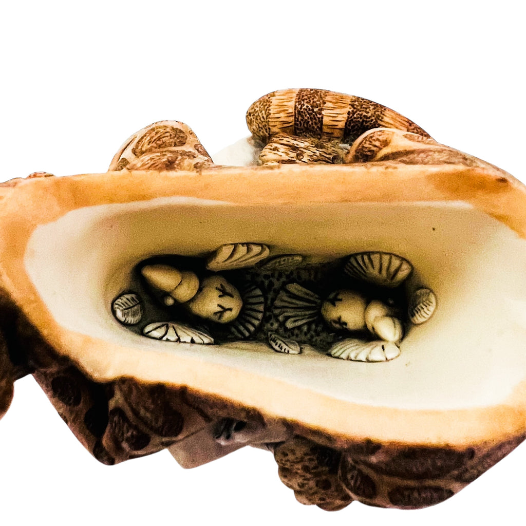 Harmony Kingdom "Sweet Spot” Leopard Box Figurine