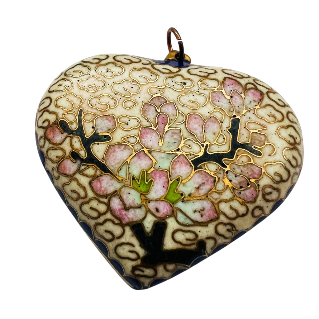 Vintage The People’s Republic of China Heart Necklace Pendant