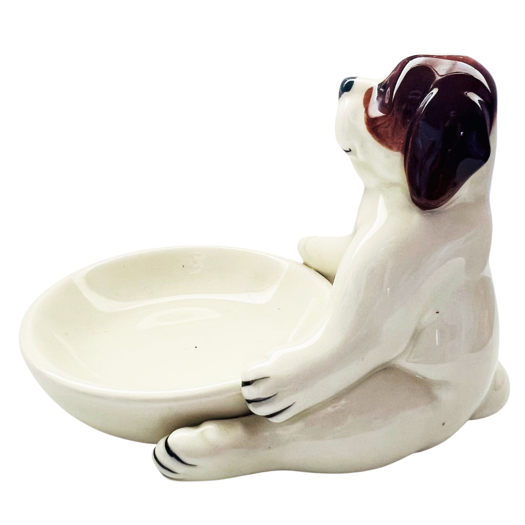 Vintage Quon-Quon MCML XXX Japan St. Bernard Trinket Dish