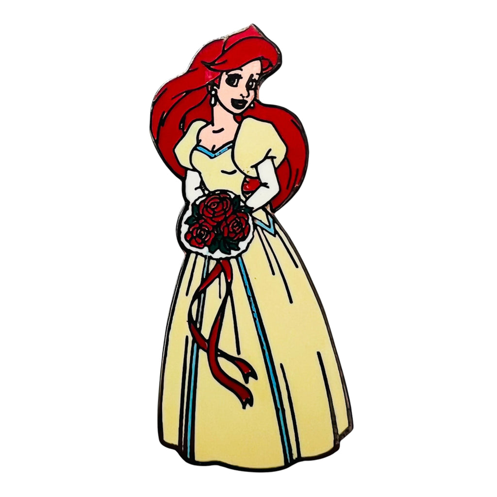 Disney Ariel Wedding Dress Princess Series Little Mermaid Pin