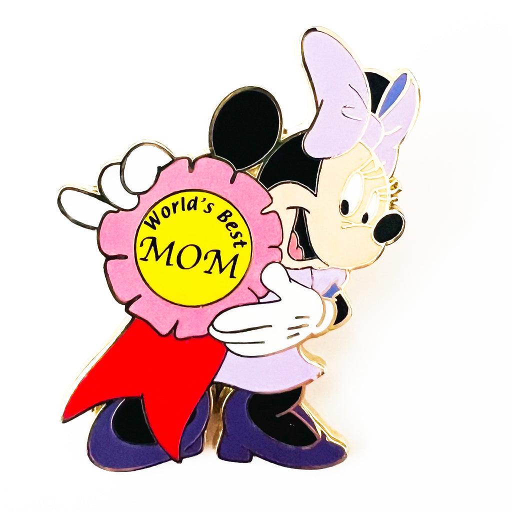 Disney Mother's Day Minnie Mouse World's Best Mom Pin