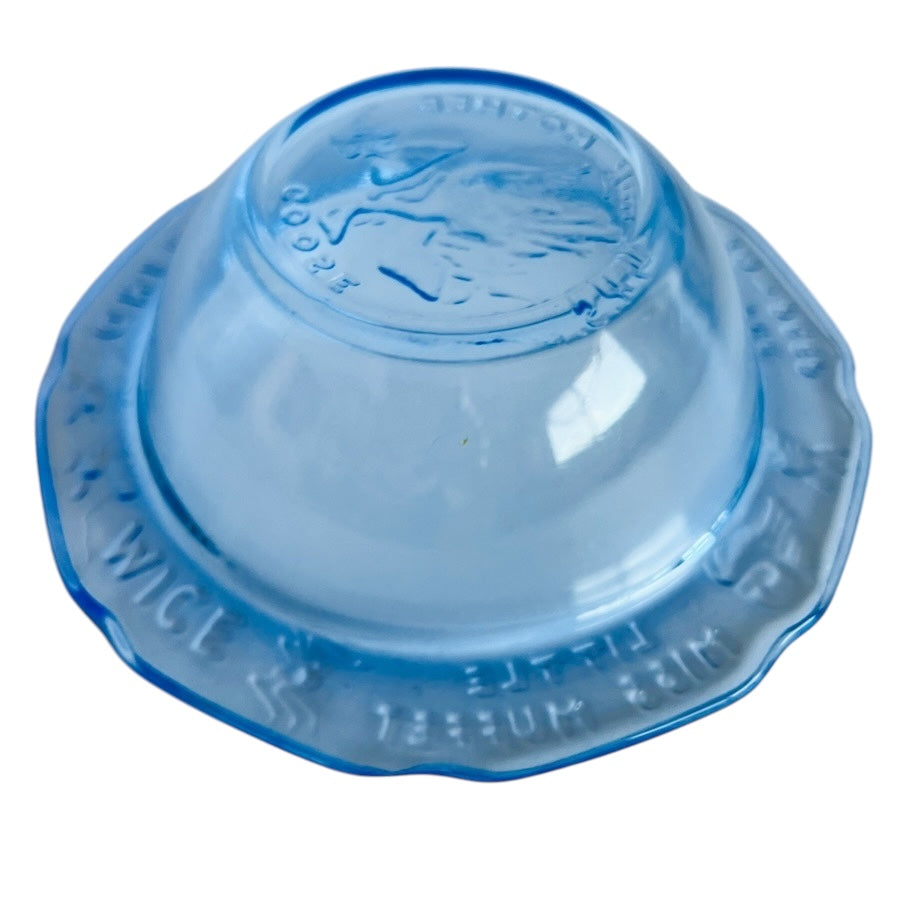 Vintage Mother Goose Tiara Indiana Glass Storybook Bowl