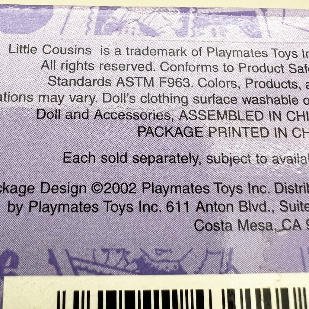 Vintage Little Cousins 2002 Vanessa Veterinarian Playmates Doll
