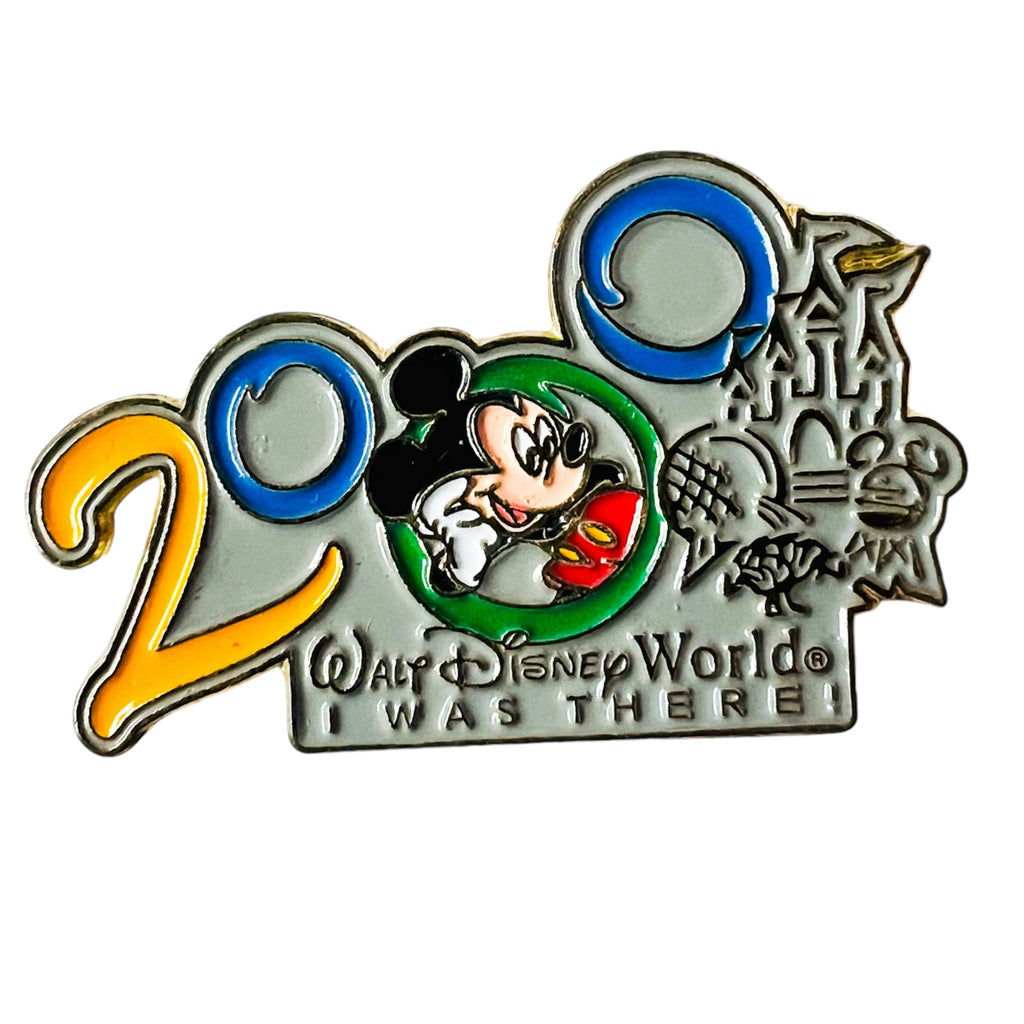 Walt Disney World 2000 I was There Mickey Mouse Pin