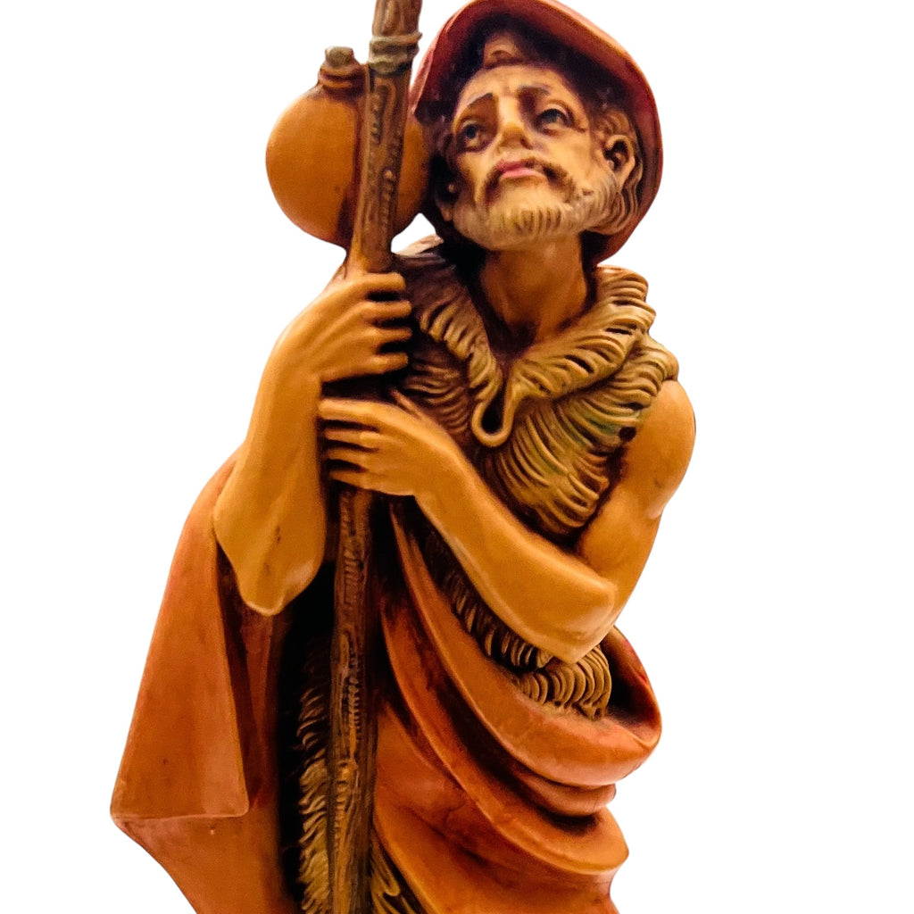 Vintage Fontanini Depose Italy Shepard Villager Figurine