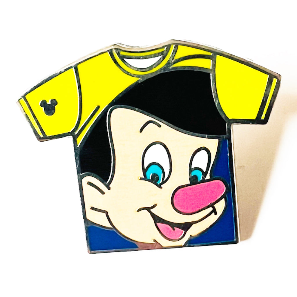 Disney Pinocchio T-Shirt Hidden Mickey Pin