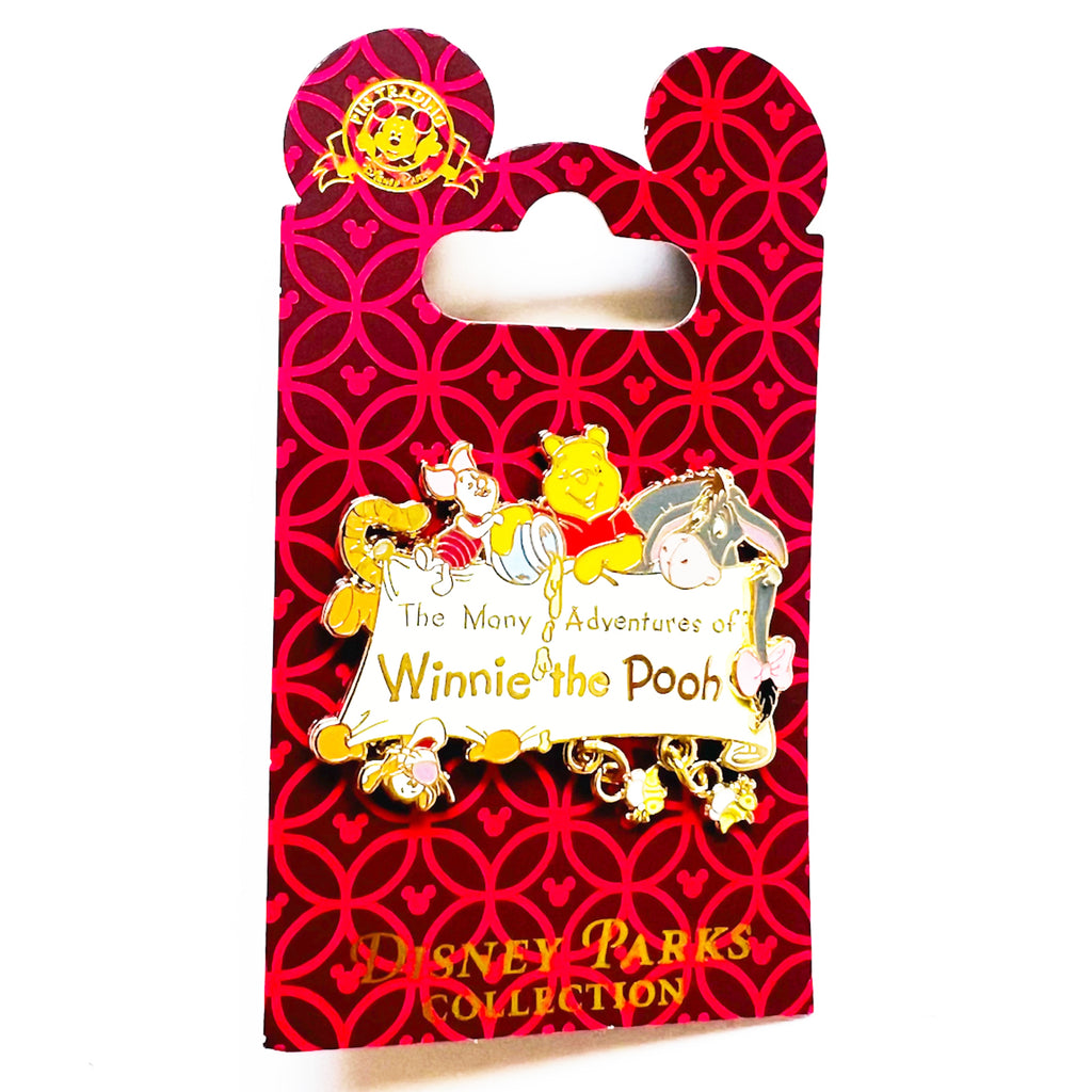 Disney Parks Collection Winnie The Pooh With Friends Charm Pin