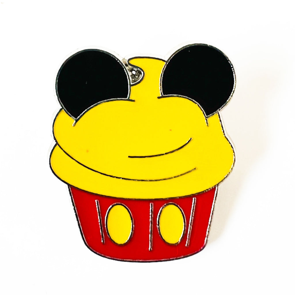 Disney Mickey Mouse Character Cupcake Pin