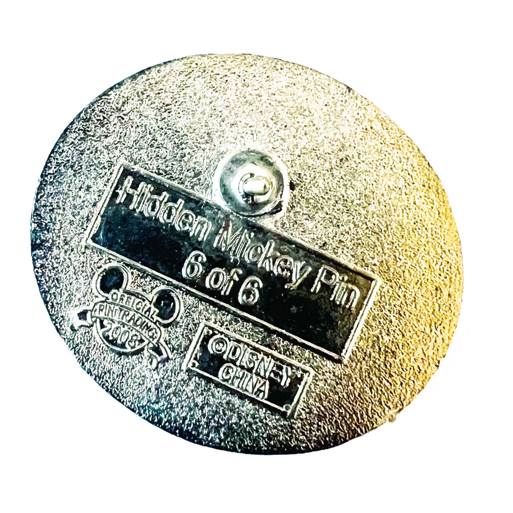 Disney Stitch Silhouette 2008 Hidden Mickey Series Pin