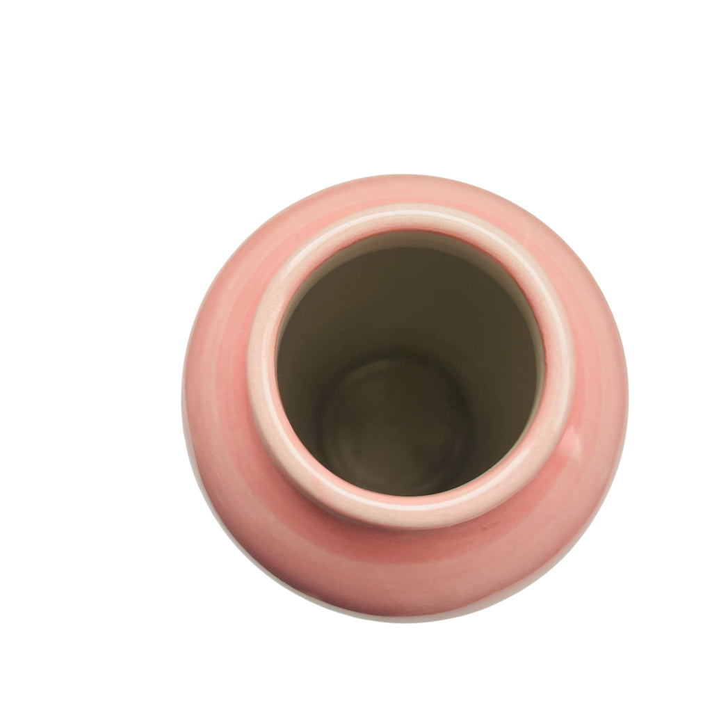 Vintage Swirl Pattern Porcelain Vase