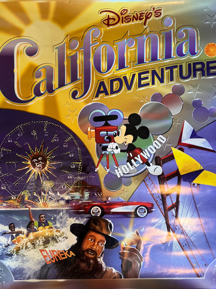 Disney California Adventure Opening Day Poster