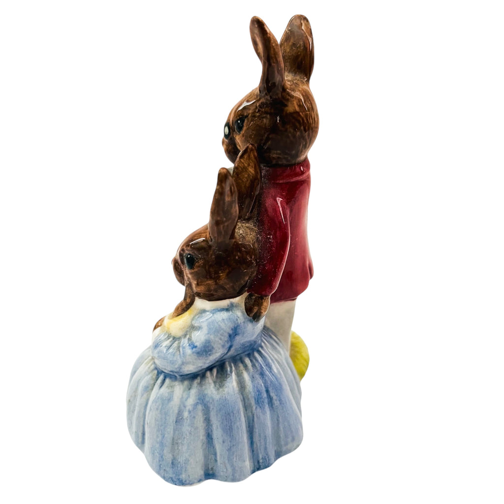 Royal Doulton Bunnykins Father Mother & Victoria Figurine