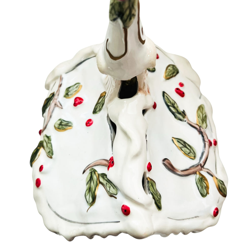 Blue Sky Clayworks Heather Goldminc Christmas Silent Night Church Tealight Candle Holder