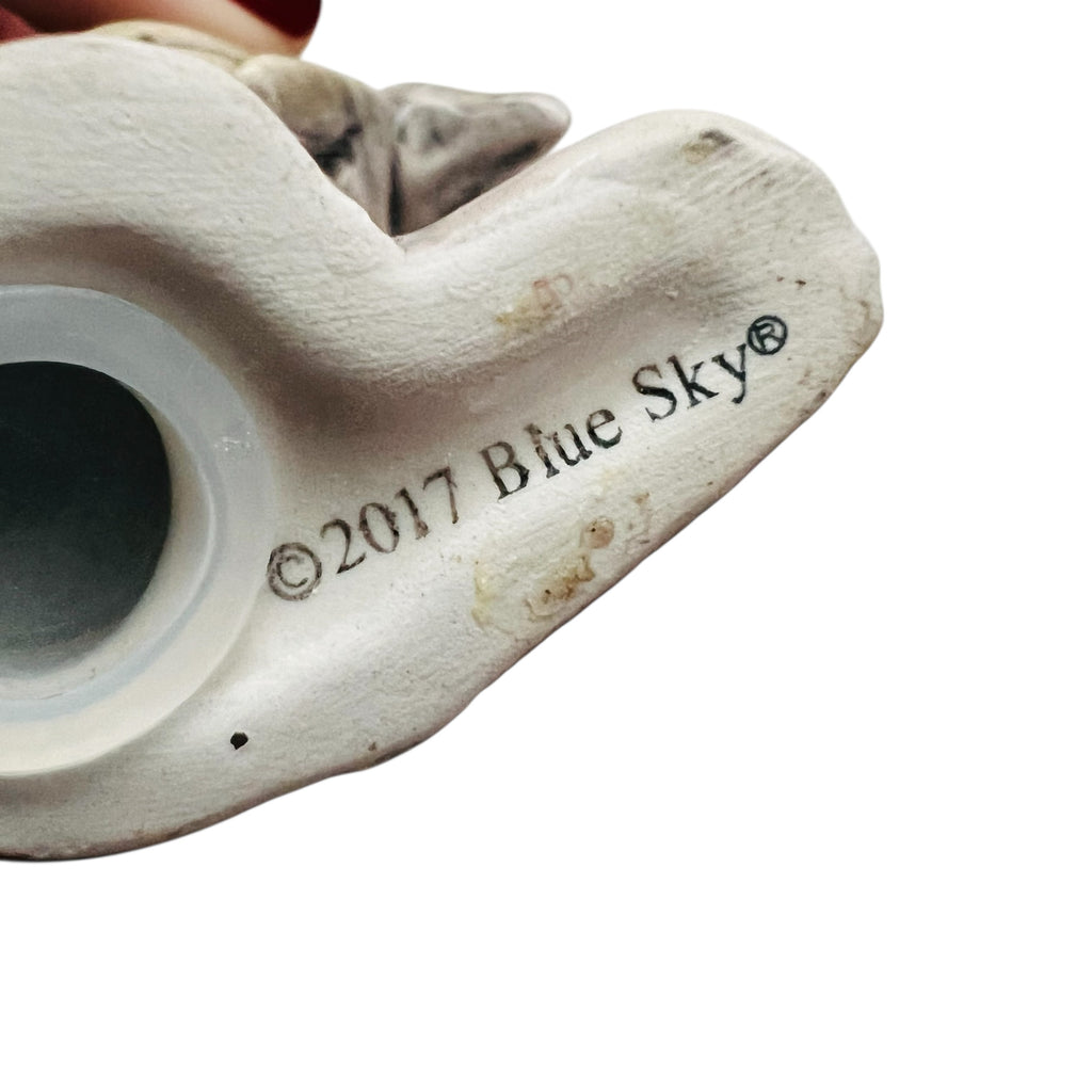 Blue Sky Ceramic Mummy Salt Shaker