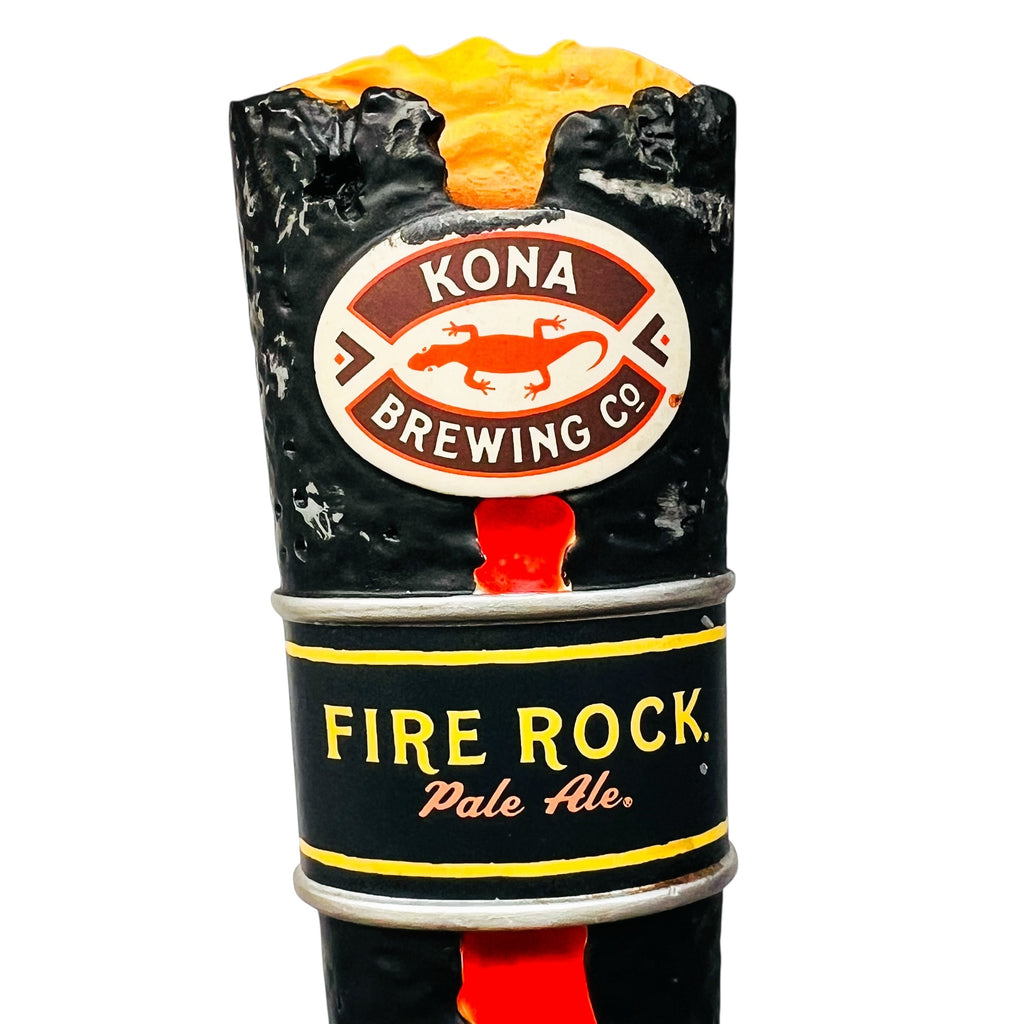 Kona Brewing Fire RockPale Ale Lava IPA Beer Tap Handle