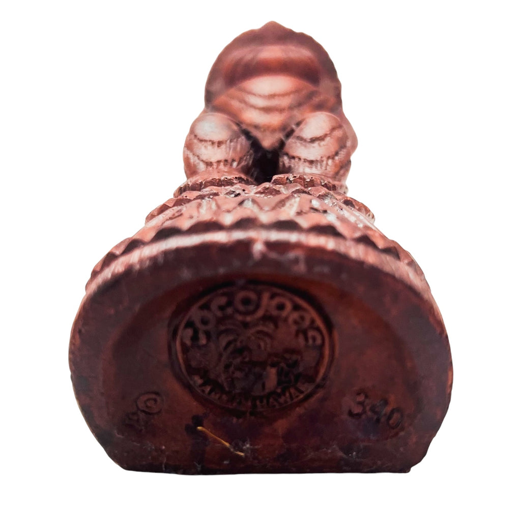 Vintage Coco Joe's Kane Tiki God of Health Happiness Hawaii Hapa Wood Figurine