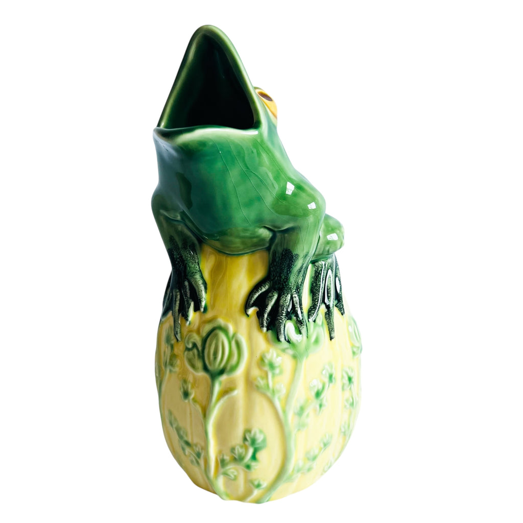 Bordallo Pinheiro Frog Pitcher