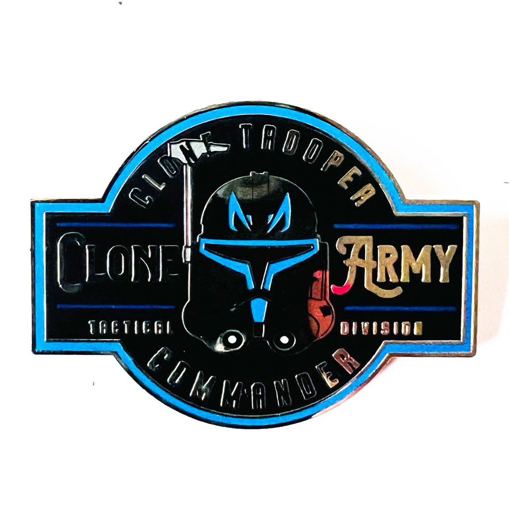 Star Wars Clone Trooper Commander Clone Army Helmet Disney Pin