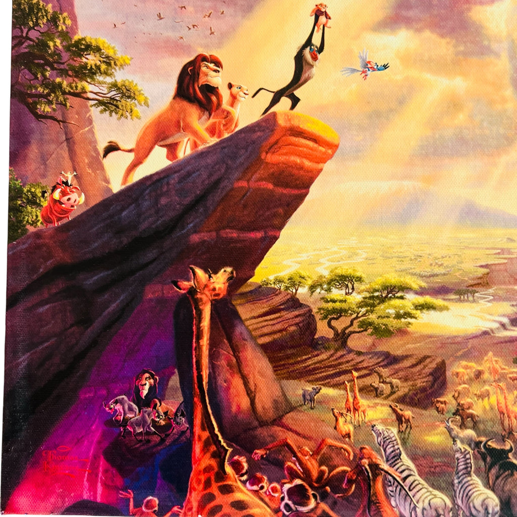 Disney The Lion King | Thomas Kinkade Gallery Wrapped Wall Canvas