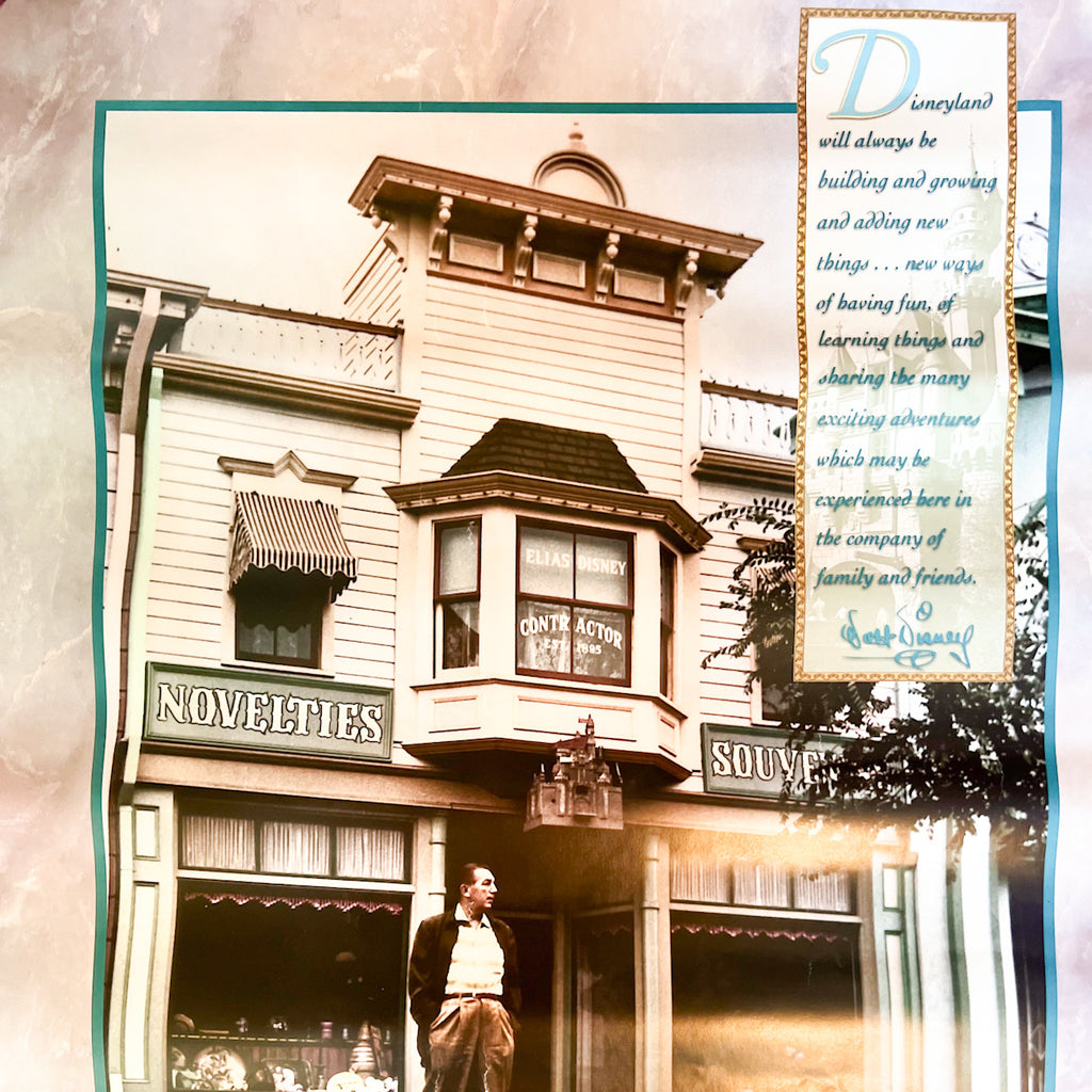 Walt Disney Team Disneyland 1995
Cast Member Poster