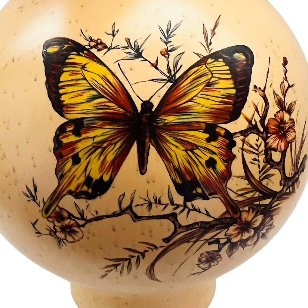 Vintage Treasure-Craft Butterfly Bottle Vase