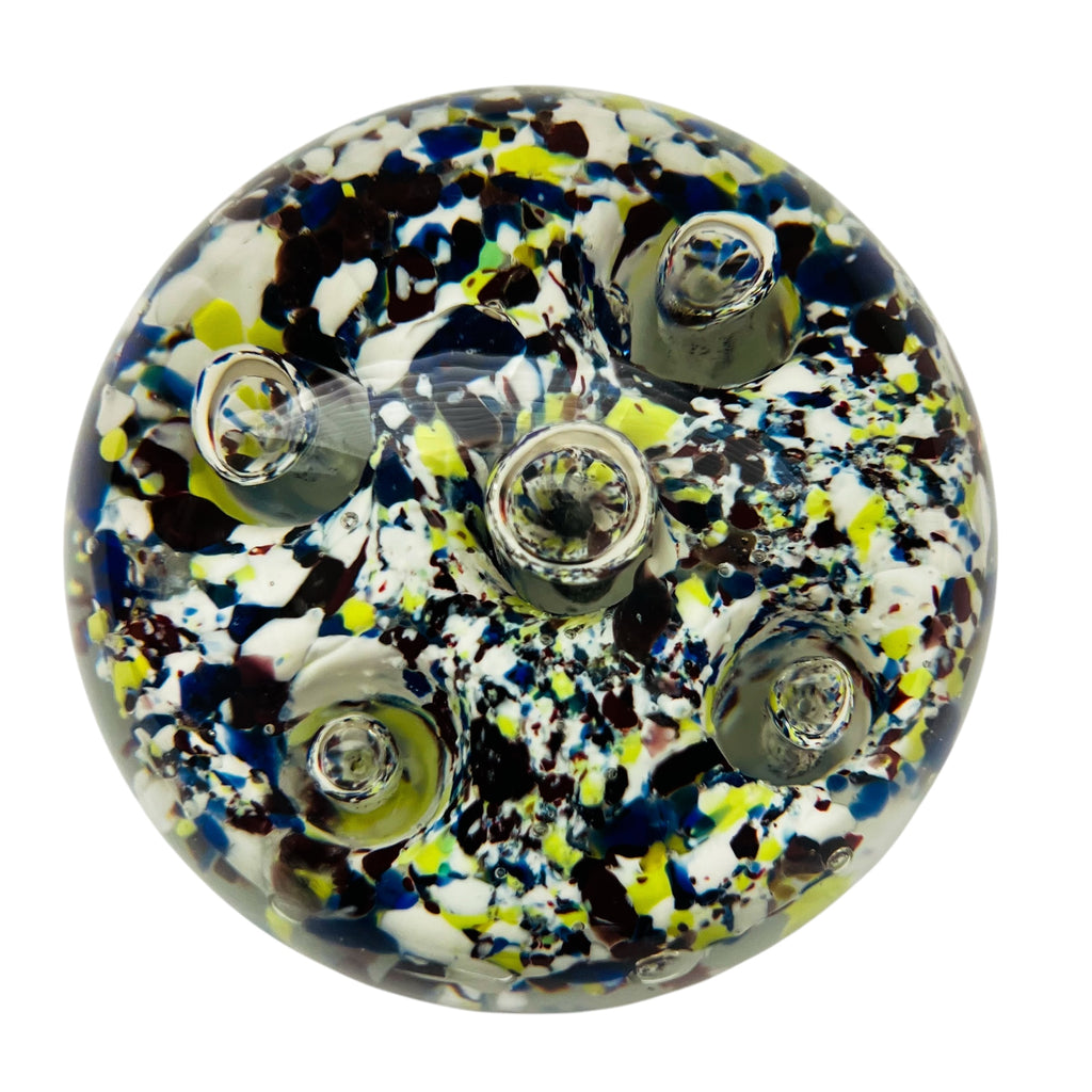 Vintage Strathearn Art Glass Paperweight