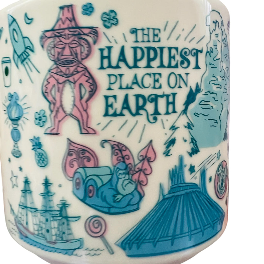 Starbucks Disney Parks Been There Series The Happiest Place On Earth Mug